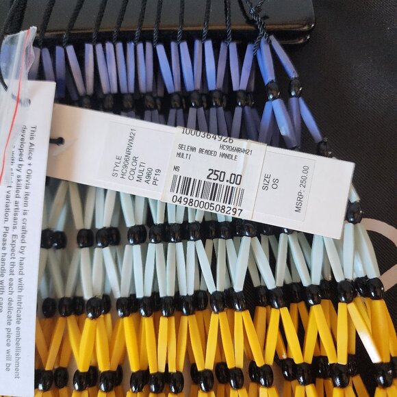 Alice & Olivia Beaded Bag "NEW" - Picture 5 of 13